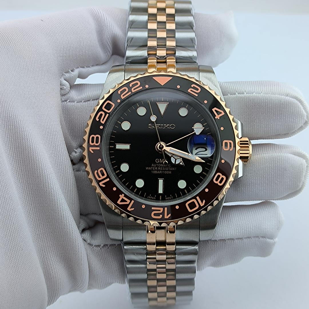 Takumi Meridian GMT Brown & Black