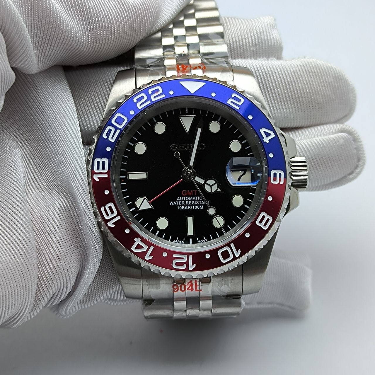 Takumi Meridian GMT Blue & Red