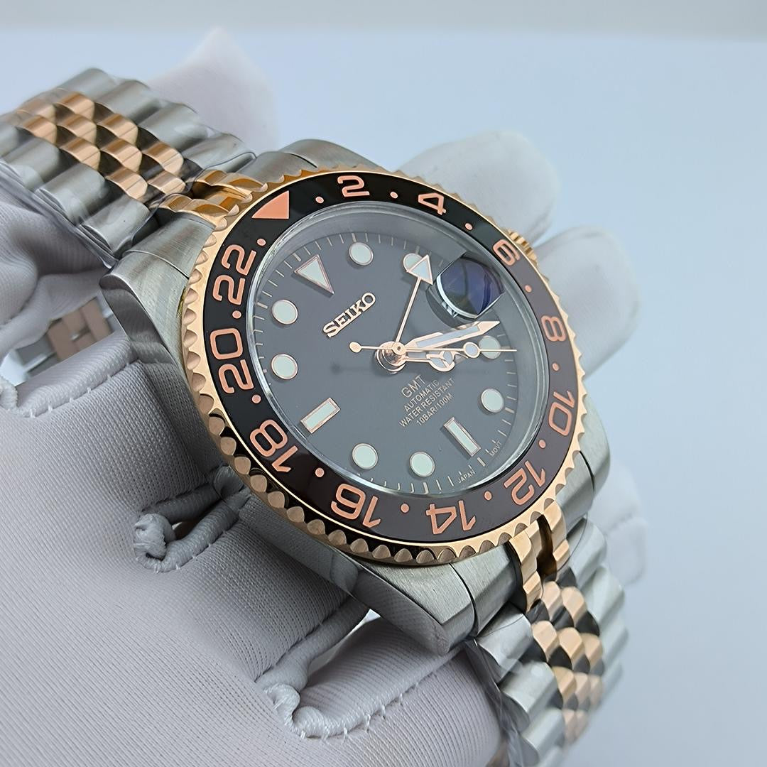 Takumi Meridian GMT Brown & Black